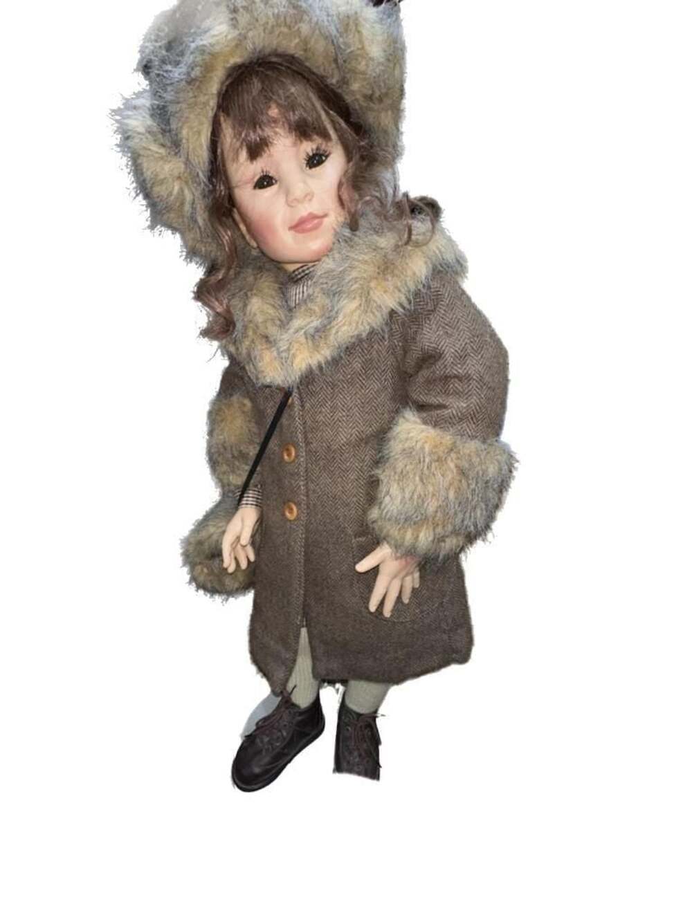 The Great American Doll Company GADCO 28" Ninotschka Doll by Rotraut Schrott